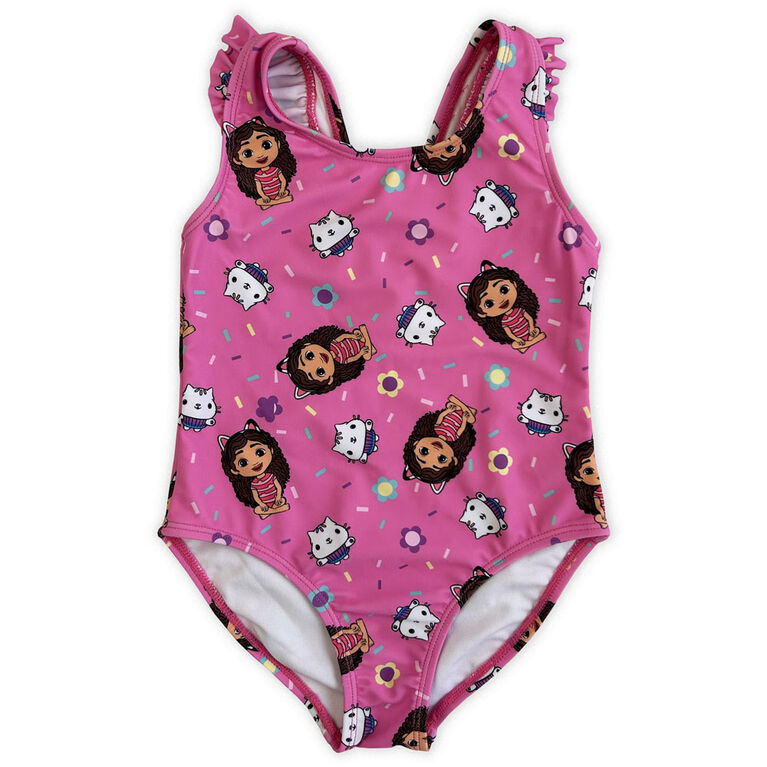 Gabby 1 Piece  Swimsuit - Pink 3T