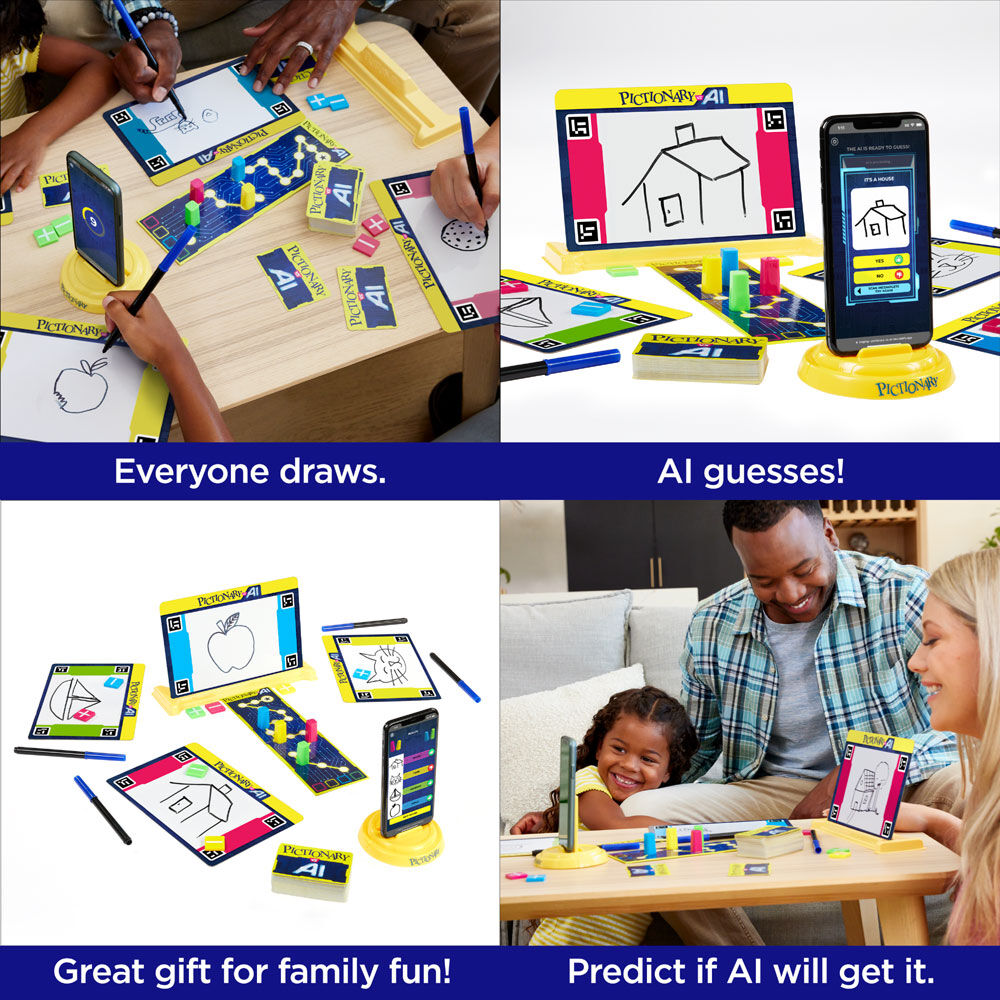 Pictionary Vs. AI Family Game for Kids and Adults Toys R Us Canada