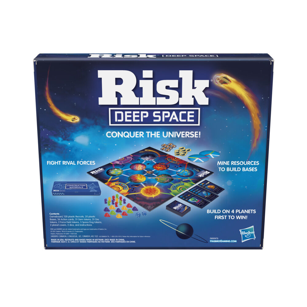 Risk Deep Space Strategy Board Game - English Edition - R Exclusive