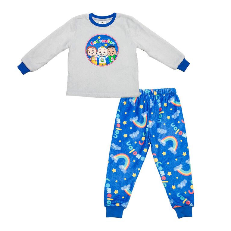 Cocomelon - 2 Piece Combo Set - Grey and Blue - Size 4T - Toys R Us Exclusive