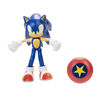 SONIC - Figures 4 pouces avec accessoires - Vague 1 - Sonic moderne avec Étoile 