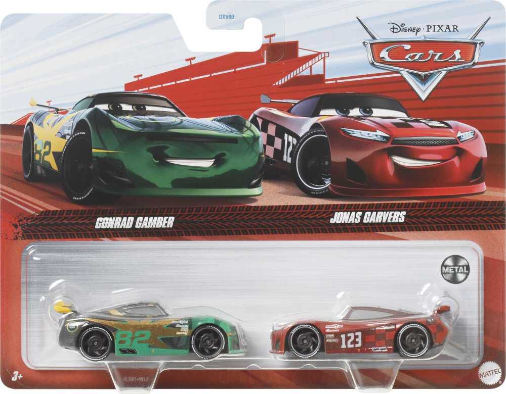 Disney and Pixar Cars 2-Pack Collection, 1:55 Scale Die-Cast Vehicles