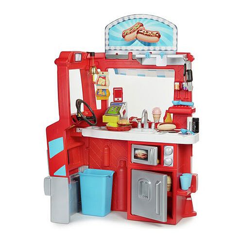 Red food cheap truck toy