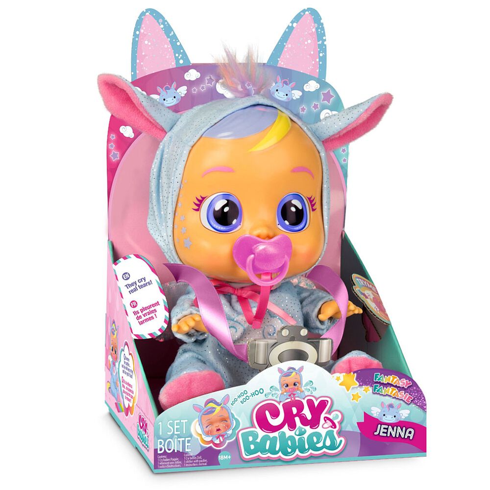 cry babies coney interactive doll