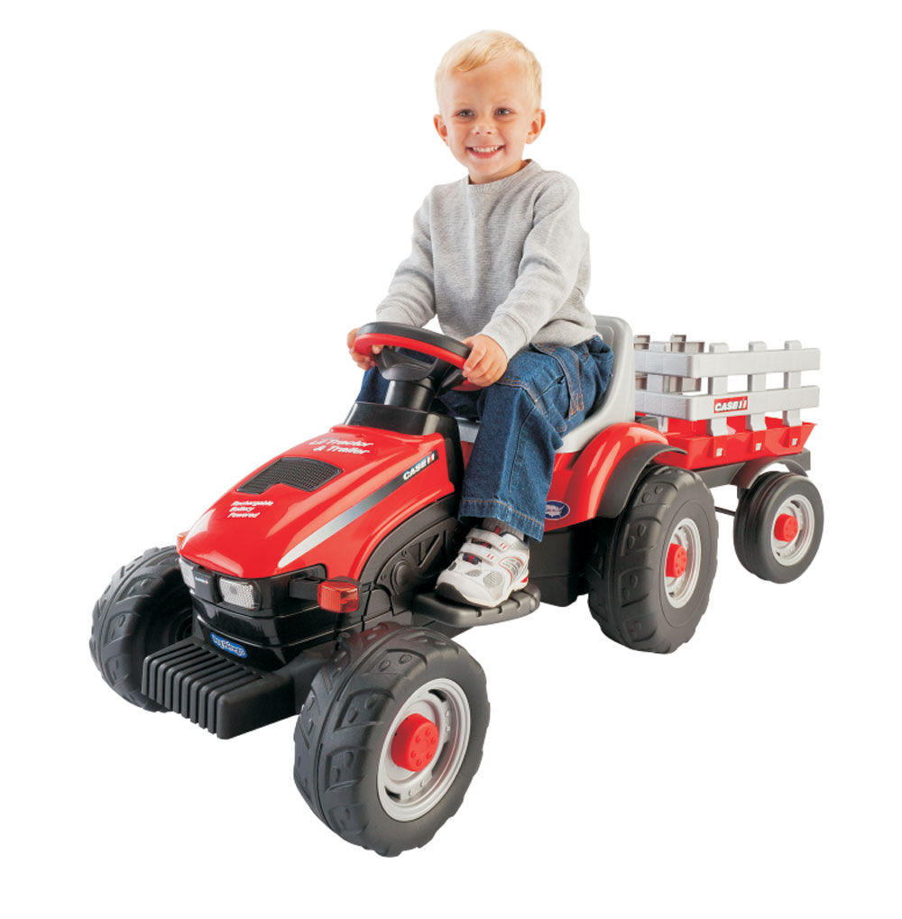 peg perego lil red tractor