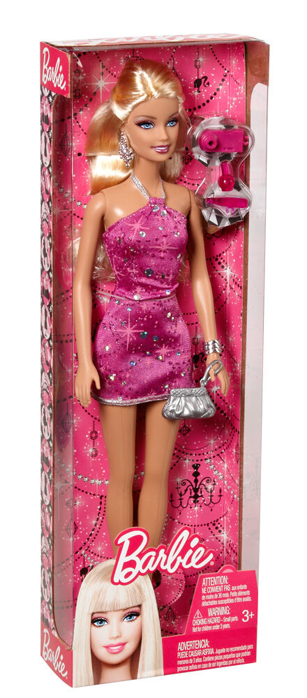 Barbie - Glitz Doll, Pink Dress