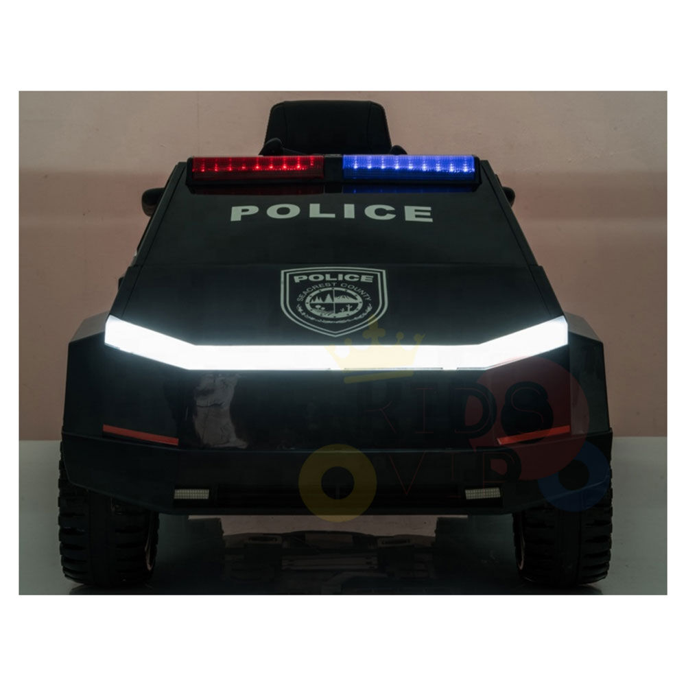 Kids ride best sale on police car