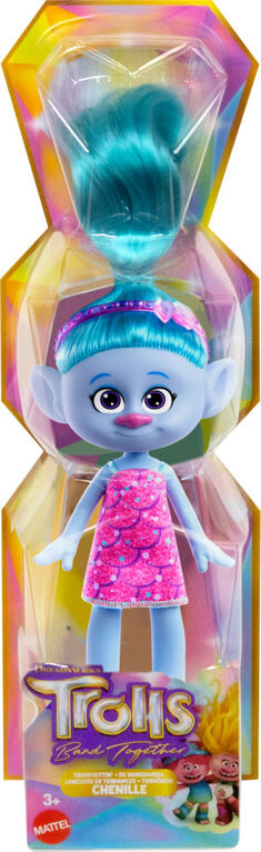 DreamWorks Trolls Band Together Trendsettin' Chenille Fashion Doll