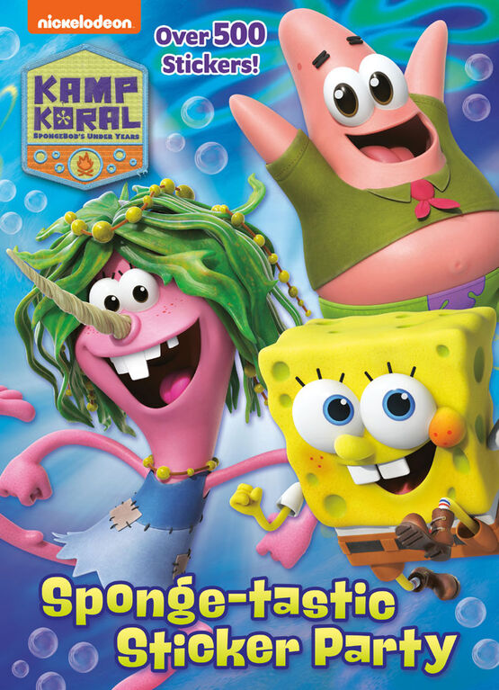 Sponge-tastic Sticker Party (Kamp Koral: SpongeBob's Under Years) - English Edition