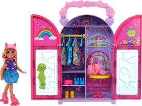 Barbie Chelsea Doll & Closet Toy Playset with Clothes & Accessories