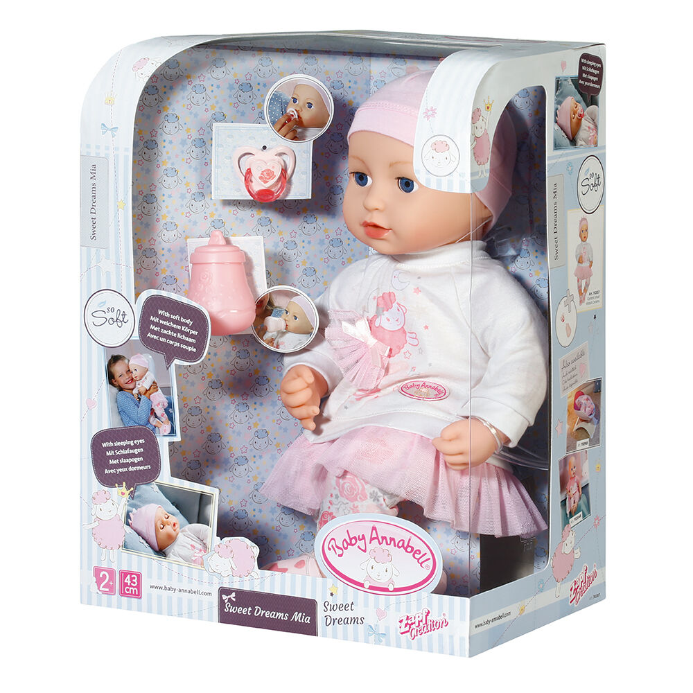 baby annabell sweet dreams doll