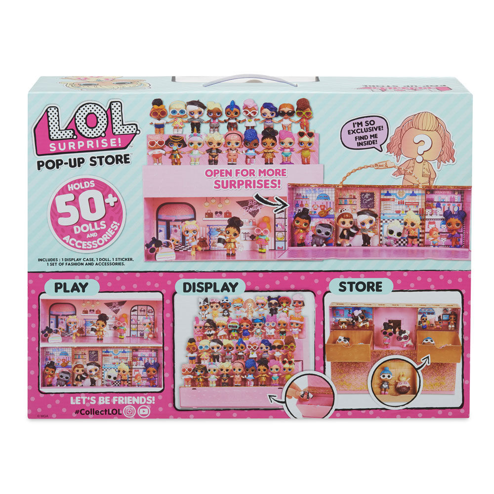 lol pop up store playset