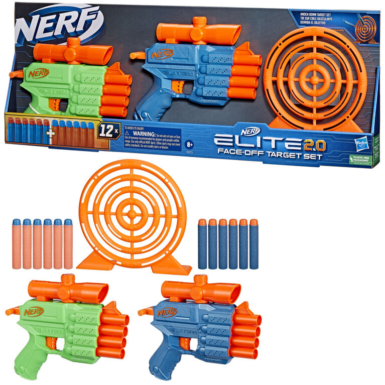 Target de disque de tir - Convient pour les pistolets Nerf Gun - Jeu de tir  - Cible de