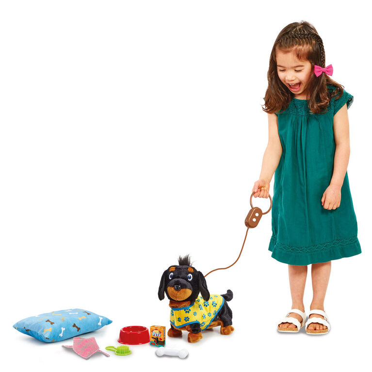 Pitter Patter Pets Wiggle Jiggle Dachshund Deluxe - R Exclusive | Toys ...