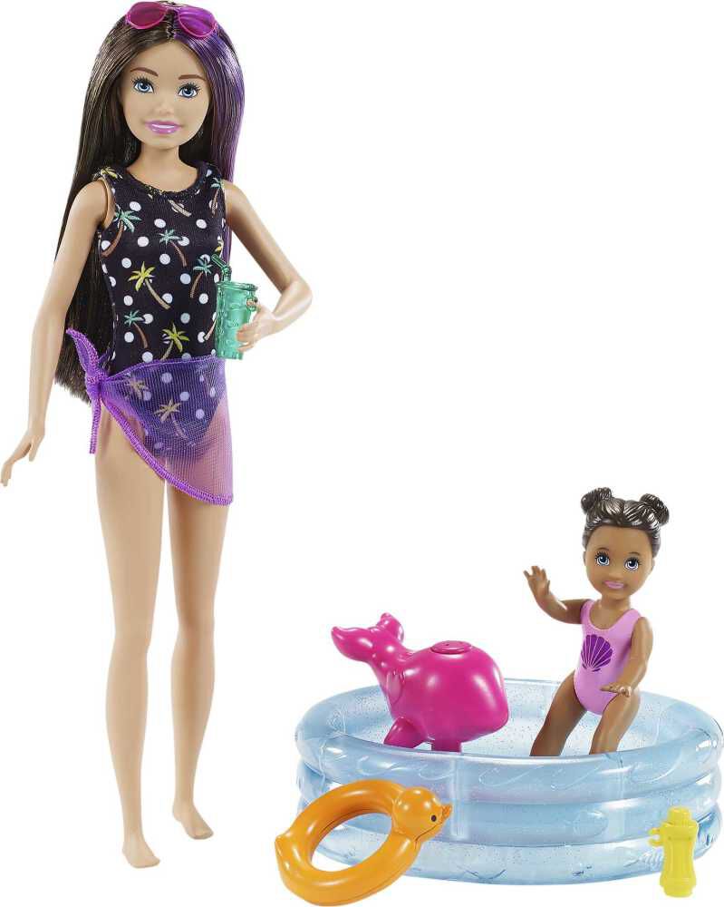 Barbie Skipper Babysitters Inc. Dolls & Playset with Babysitting 