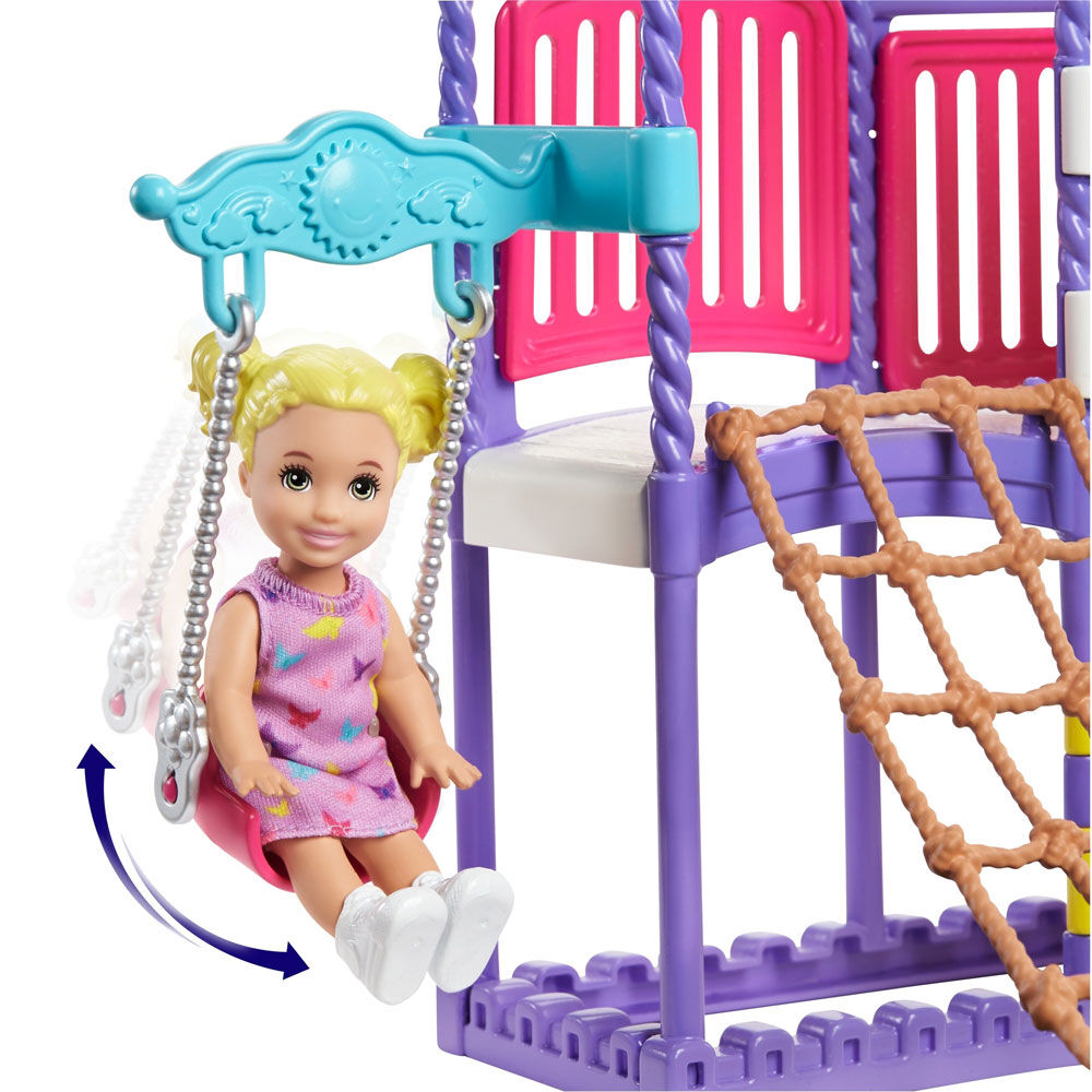 Barbie Skipper Babysitters Inc. Climb 'n Explore Playground Dolls