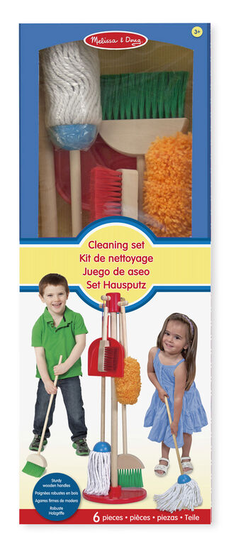 6 pièces enfants enfants ménage jouets nettoyage b – Grandado