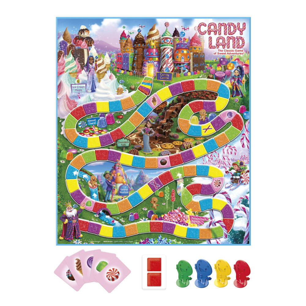 candy land board game pieces
