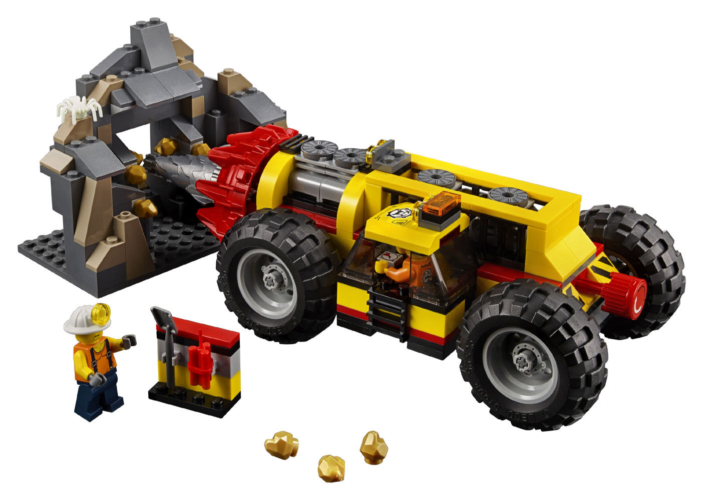 lego mining drill