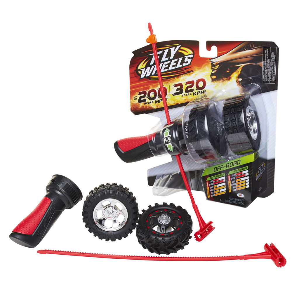 Fly Wheel 2 Pack - Off Road - Black & Red