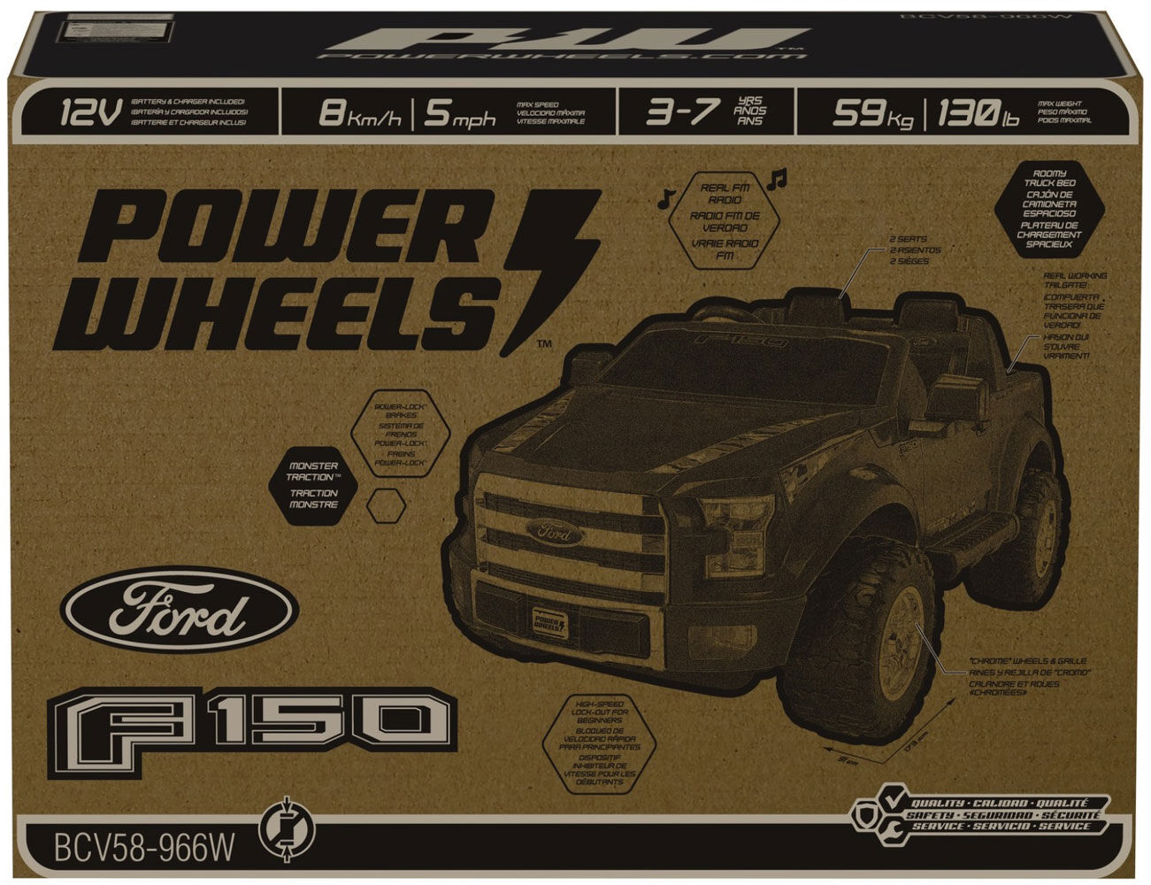 fisher price power wheels ford f150