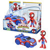 Spidey and His Amazing Friends Spidey Action Figure And Web-Crawler Vehicle