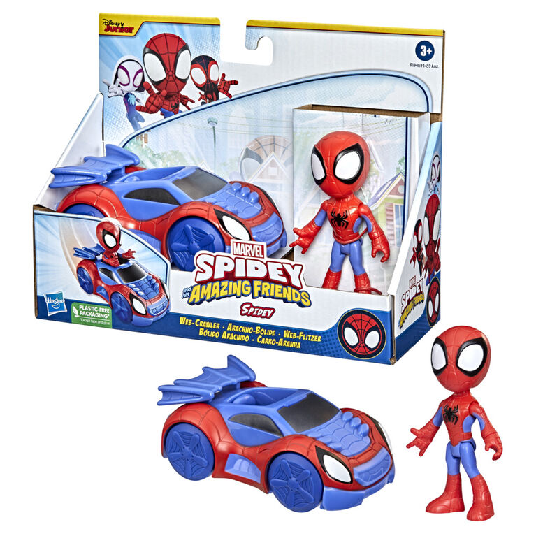 F1459 Spidey & His Amazing Friends Vehicle and Figure Assorted - Toys -  Toys At Foys