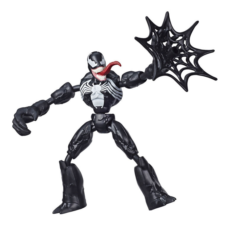 Marvel Spider Man Bend And Flex Figurine Flexible Venom De 15 Cm Toys R Us Canada 5033