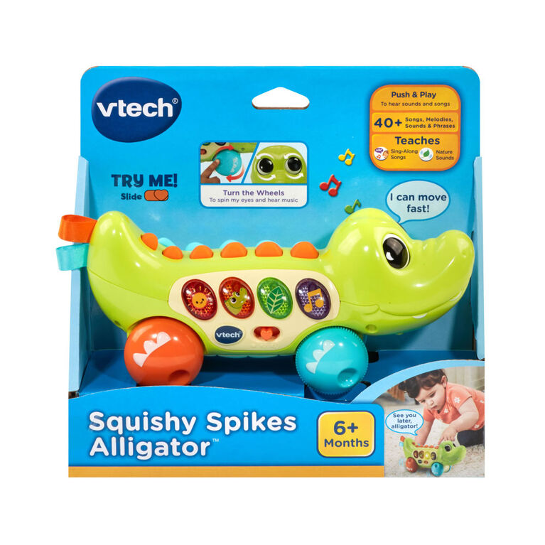 VTech Squishy Spikes Alligator - English Edition