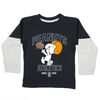 T-shirt à manches longues Snoopy - Noir - 4T