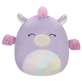 Squishmallows 7.5" - Rei the Pink and Purple Pegasus