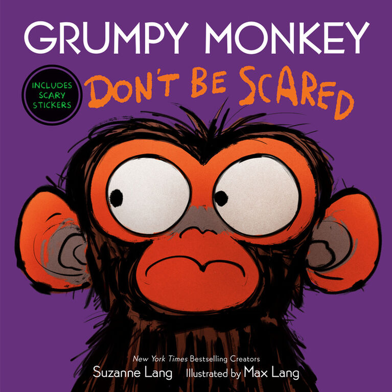 Grumpy Monkey Don't Be Scared - Édition anglaise