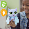 furReal Flitter, le chaton, jouet interactif changeant de couleur, jouet à nourrir, sons et lumières