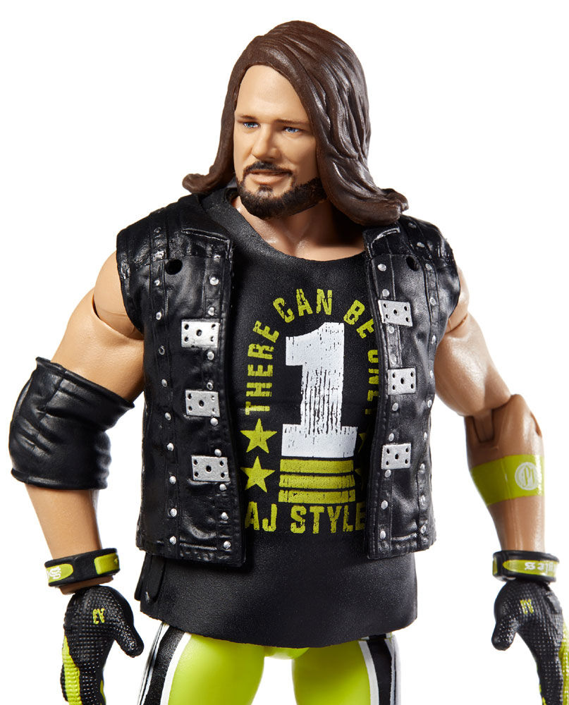 WWE AJ Styles Elite Collection Action Figure
