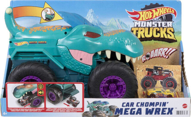 hot wheels mega wrex chompin