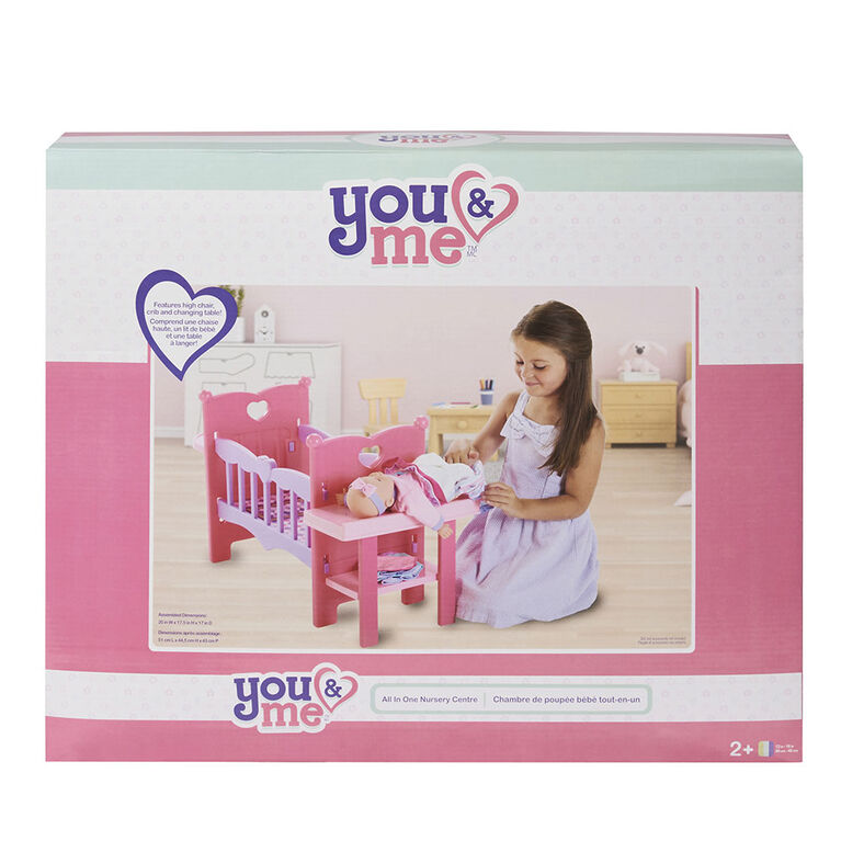 You & Me - Sac à dos de 15 accessoires pour poupée - Notre
