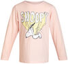 Peanuts - t-shirt à manches longues - Snoopy / rose / 5T
