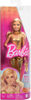 Barbie Fashionistas Doll #222, with Blonde Wavy Hair, Golden Jumpsuit, 65th Anniversary