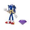  Figurine Sonic de 4 pouces - Super Sonic avec Super Ring