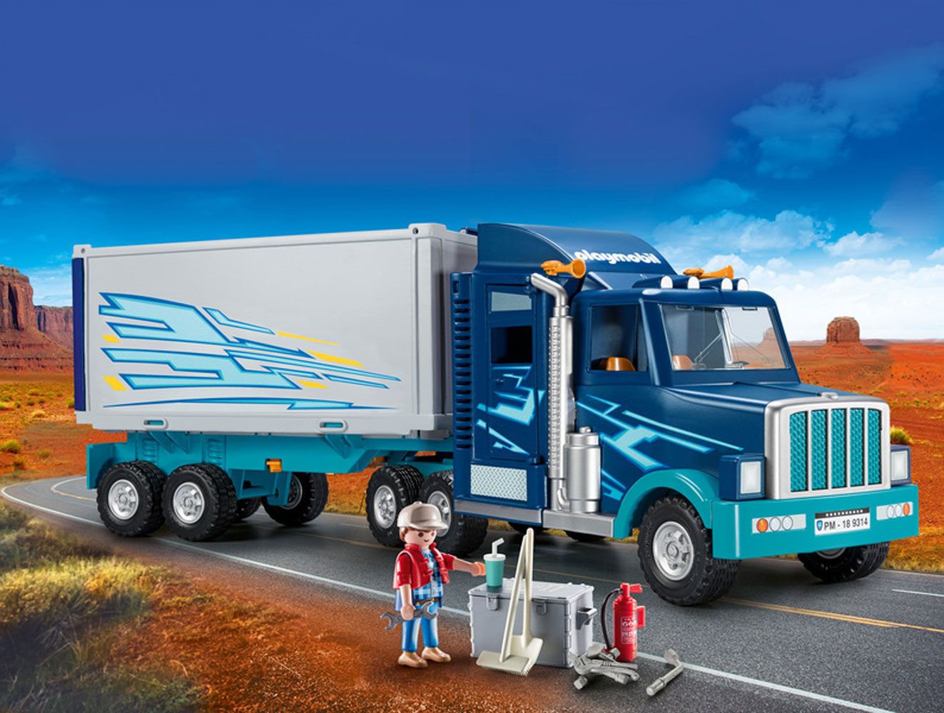 camion routier playmobil