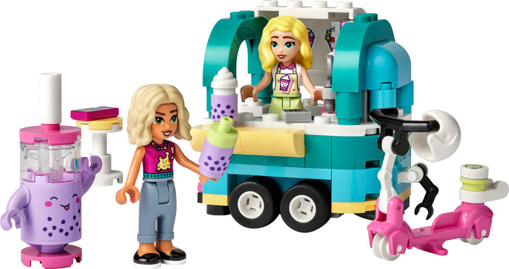 LEGO Friends Mobile Bubble Tea Shop 41733 Building Toy Set (109