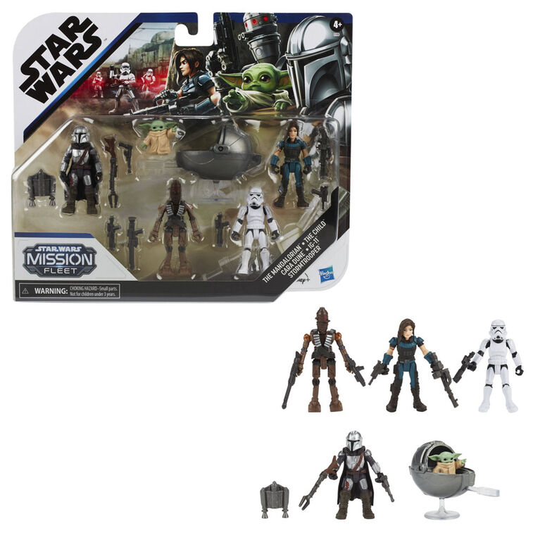 Star Wars Mission Fleet Defend The Child 5 Pack With Accessories Toys R Us Canada
