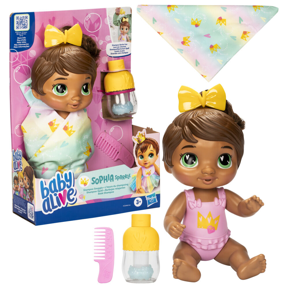 Baby Alive Shampoo Snuggle Sophia Sparkle Doll | Toys R Us Canada