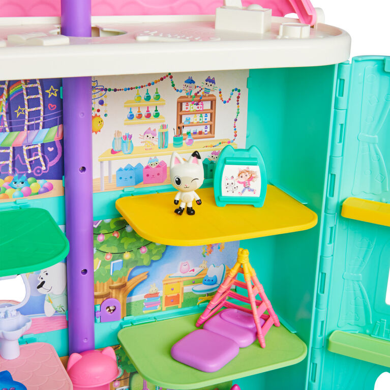 Maison Gabby Et La Maison Magique Gabby et la maison magique – Maison de poupées Purrfect Dollhouse avec