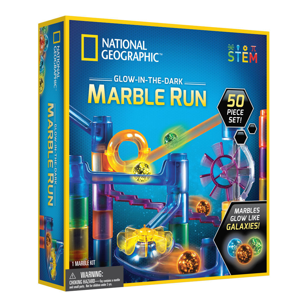 national geographic glow marble run