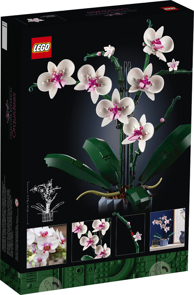 LEGO Orchid 10311 Plant Decor Building Kit 608 Pieces Toys R