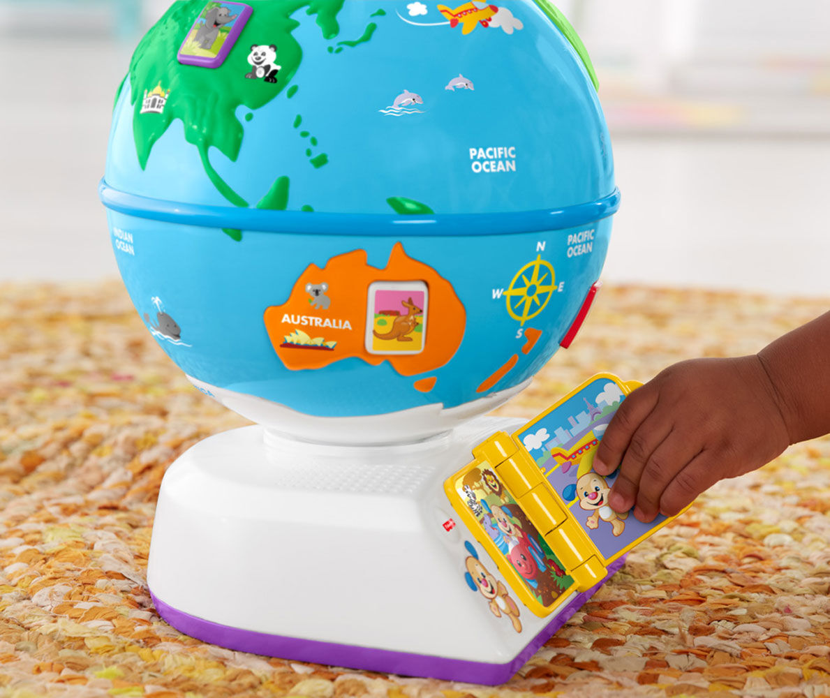 fisher price laugh and learn globe