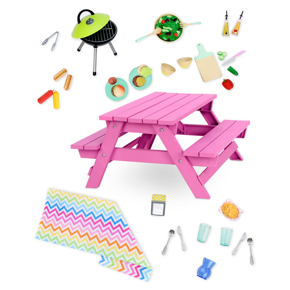 Our Generation Picnic Table Set for 18 inch Dolls Toys R Us Canada