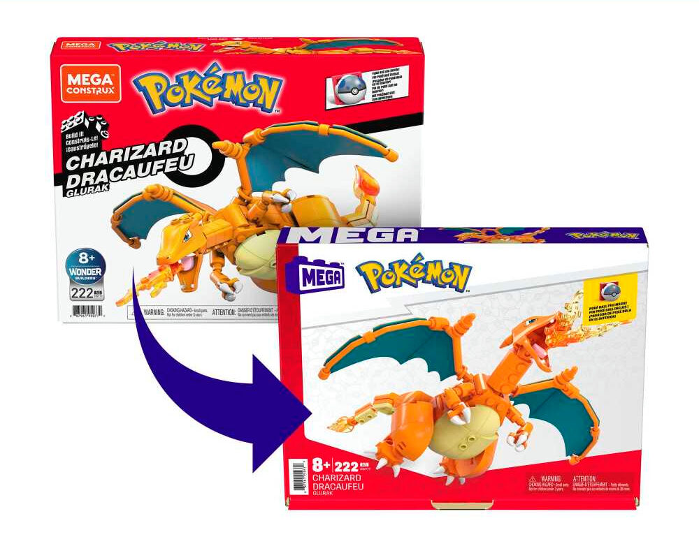 pokemon mega construx charizard