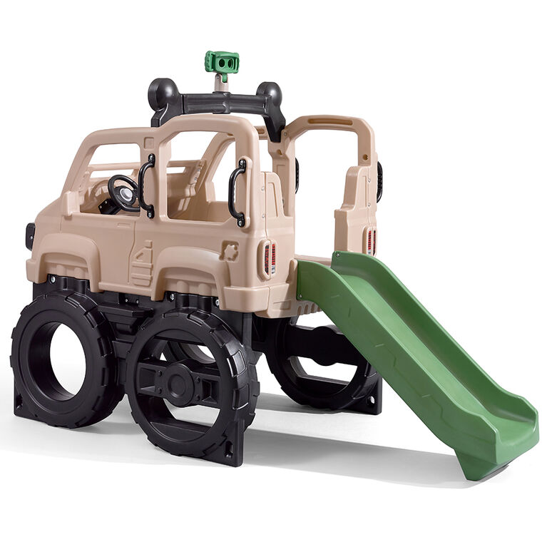 Camion-portique d'escalade Safari Truck Climber de Step2 - Marron